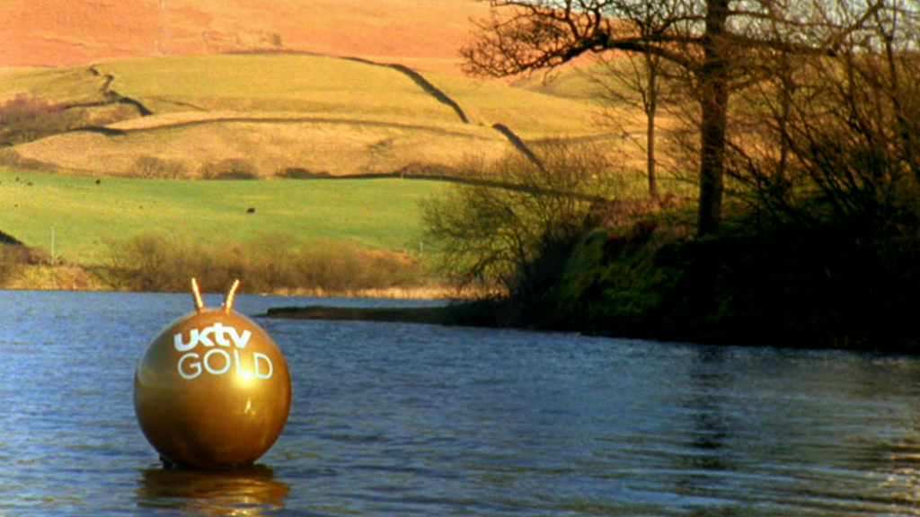UKTV Gold break bumper Spacehopper/River (2007) Rewind