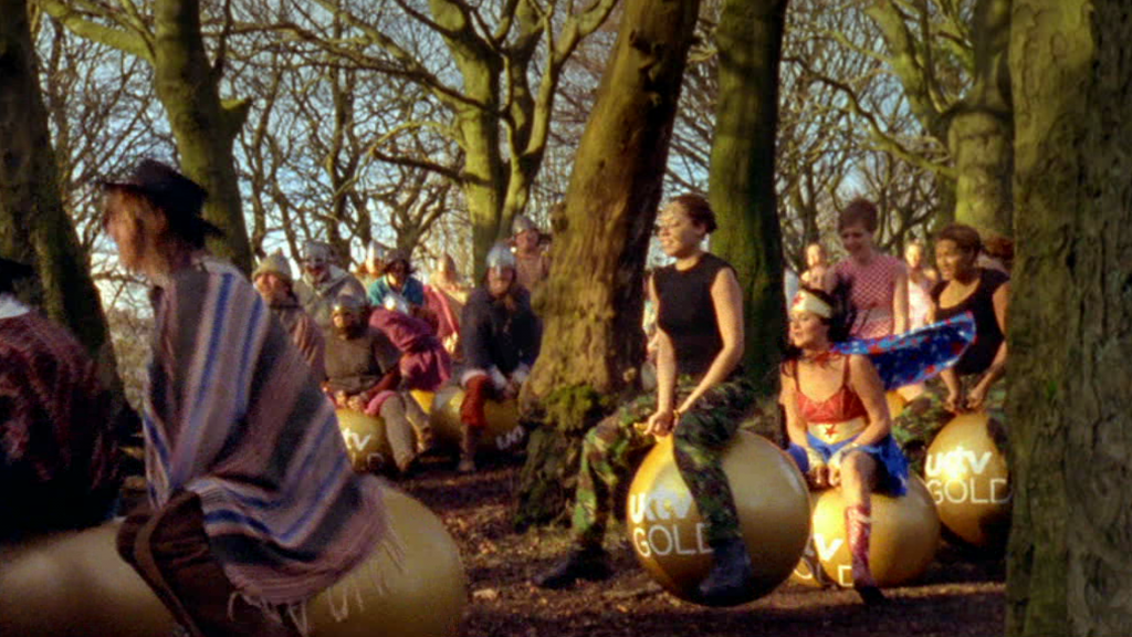 UKTV Gold ident Spacehopper/Woods/Fancy Dress (2007) Rewind